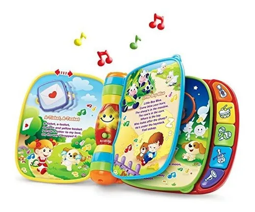 Vtech Musical Rhymes Libro Embalaje Sin Frustración