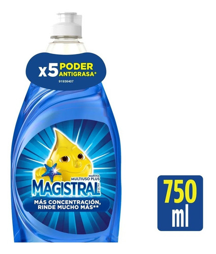 Detergente Magistral Multiuso Power Marina X 750 Ml