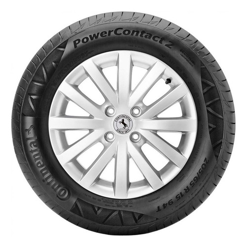 Kit 2 Pneus Continental Aro 15 205/60r15 Powercontact 2 91v