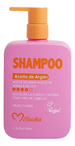 Shampoo Aceite De Argán + Aceite De Semilla De Uva - Misucka