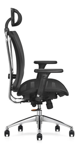 Imagen 4 de 10 de Silla Giratoria Ergonómica Para Oficina Londres_decoficina