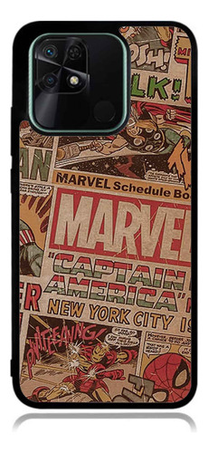 Funda Protector Para Xiaomi Redmi 10c Marvel Comics