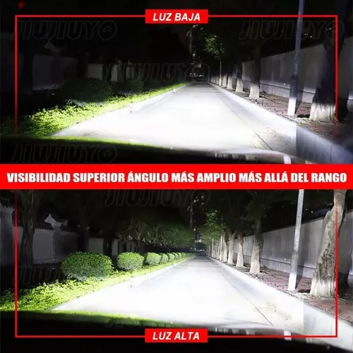 Para Dodge Kit Focos Led 9005 9006 Luz Alta/baja Canbus