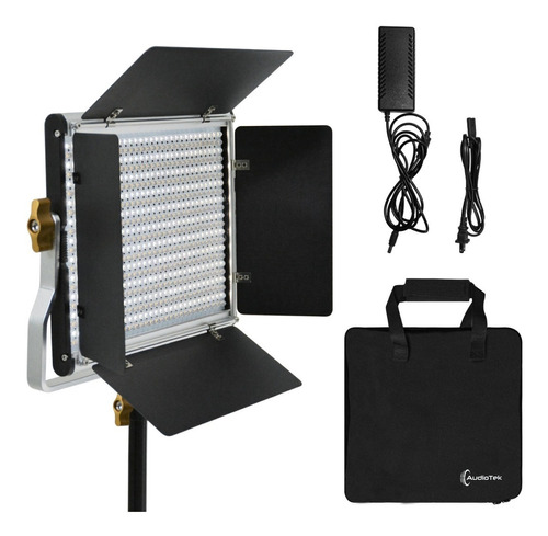 Lámpara Fotografica 660 Luces Led Bicolor 3200-5600k Cri 96+ Color De La Estructura Negro