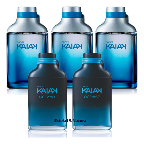 Natura Colonia Kaiak Clasico/oceano Pack X 5
