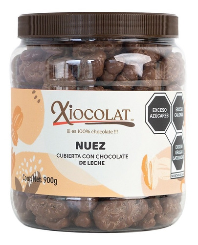 Xiocolat Nuez Chocolate De Leche (2 Vitroleros)