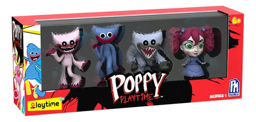 Poppy Playtime Set 4 Mini-figuras Coleccion Vintage Serie 1