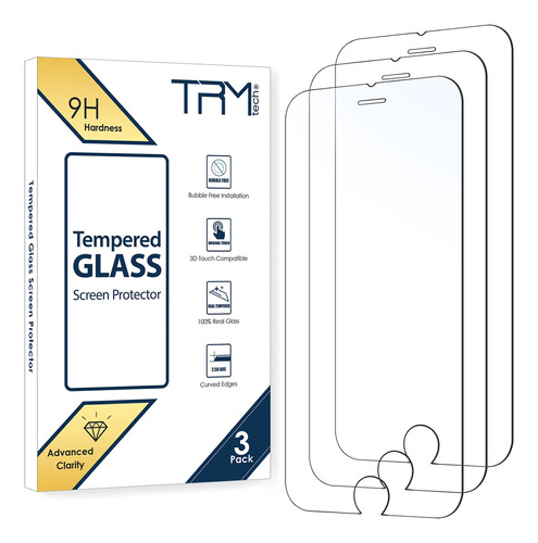 Trm Tech Protector De Pantalla De Vidrio Templado Para Iphon