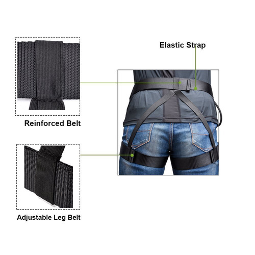 Imagen 4 de 4 de Arnés De Escalada Weanas Thicken Climbing Harness