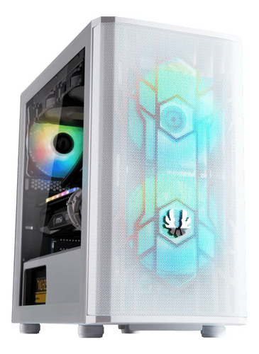 Case Bitfenix Nova Mesh M Argb - Blanco - C/3fans