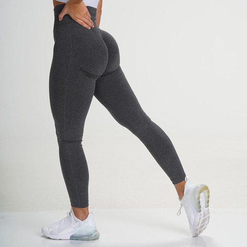 Leggings Deportivos Sin Costuras De Cintura Alta Para Mujer