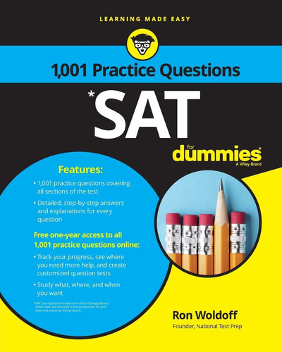 Libro: Sat: 1,001 Practice Questions For Dummies