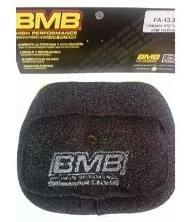 Filtro Aire Yamaha Xtz 125 Bmb Competicion Lavable Rpm925