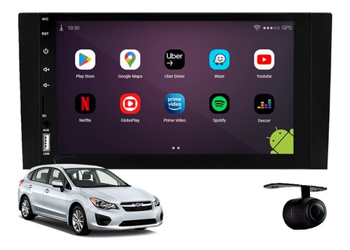 Central Multimídia Android Subaru Impreza 2013 2014 2015