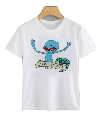 Polera Mr Meeseeks Rick And Morty 