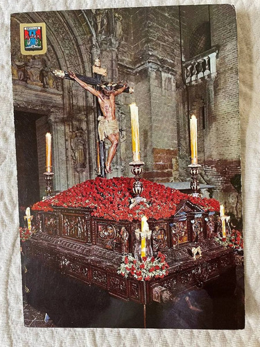 Postal Religiosa Santísimo Cristo De Burgos - Sevilla España