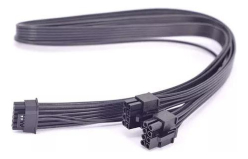 Cabo Fonte Seasonic Pcie 5.0 16 Pinos 12vhpwr Rtx 4090 4080 Cor Preto 80cm 110v/220v