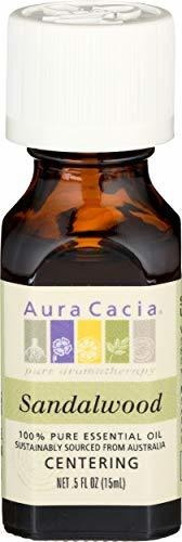 Aromaterapia Aceites - Aura Cacia, Aceite Esencial De Sándal