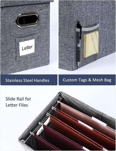 Caja Organizadora De Archivos De Escritorio Documentos ...