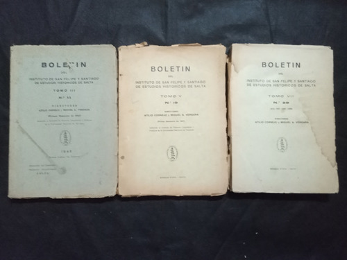 0987 Boletin Del Inst. De Estudios Historicos De Salta