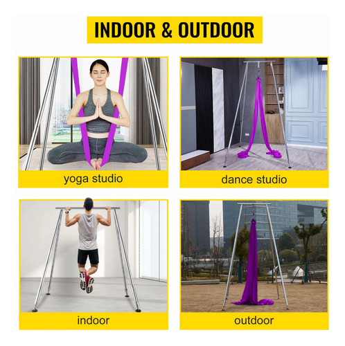 Vevor Trípode Colgante Soporte Marco Colgar Hamaca Yoga 12m