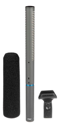Micrófono De Cañón Audio-technica At897 Color Negro