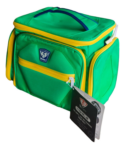 Bolsa térmica Fitmark The Shield con compartimento para 3 comidas: bolsa de gimnasio, lonchera, bolsa de ejercicios, multiusos