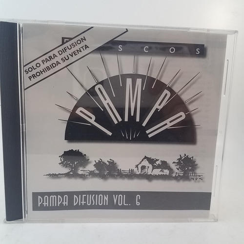 Discos Pampa Cd Difusion 6 - Rancheros Mate Cosido Ex 