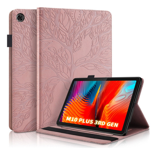 Funda Para Lenovo Tab M10 Plus 3.ª Generación 2022, Oro Rosa