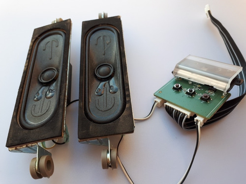 Par De Alto Falante Com O Jogo De Chave Tv Tcl Mod L32s4900s