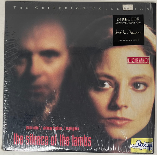 Laserdisc The Silence Of The Lambs Silencio De Los Inocentes