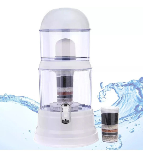 Purificador Filtro Mineralizador Agua 100% Natural 14 Litros
