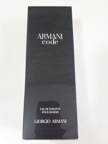 Perfume Armani Code Men 200ml Giorgio Armani Original Afip