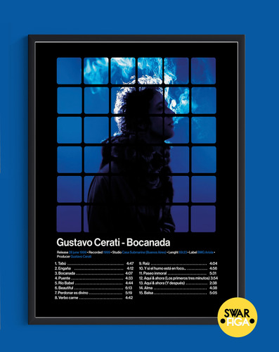 Cuadro Decorativo Gustavo Cerati