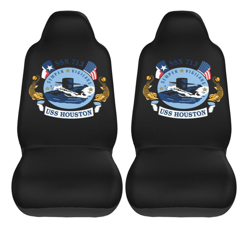 Us Navy Submarine Uss Houston Ssn-713 Cubierta Asiento 2 Suv