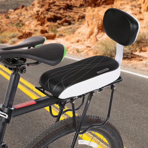 Kit Asiento Bici Niños Con Respaldo, Timbre, Reposapiés, Man