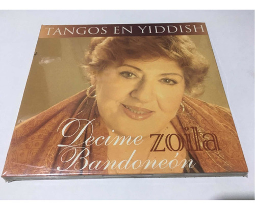 Zoila Decime Bandoneón Tangos En Yiddish Cd Digipack Nuevo