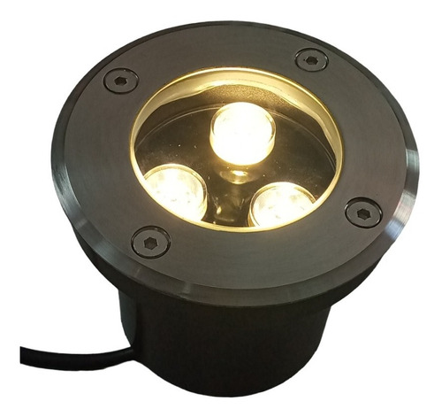 Lampara Led Tipo Spot De Piso Jardin 15w 3000k  Ilum-ven