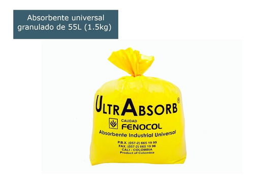 Imagen 2 de 7 de Kit Antiderrame Ultrabsorb Universal