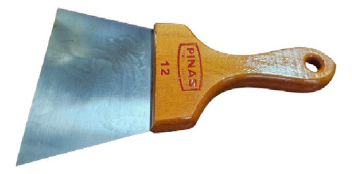 Espatula Pinas Mango Madera Nro 12 Enduir Profesional
