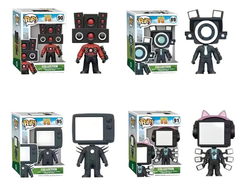 Figura De Skibidi Toiled Cameraman Tvman Speakerman Titan