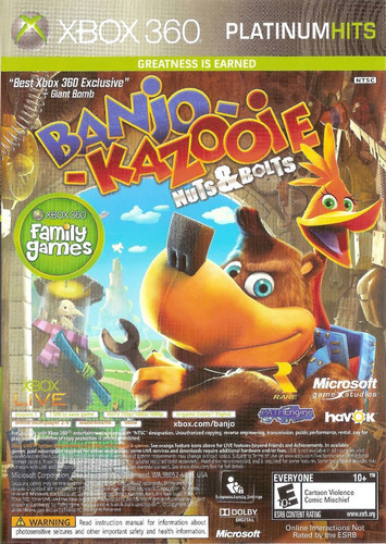 Banjo-kazooie E Viva Pinata Lacrado Original Platinumhits