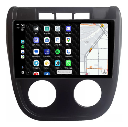 Multimidia Vw Spacefox 03/09 9p Android Carplay 4/64gb + Ré