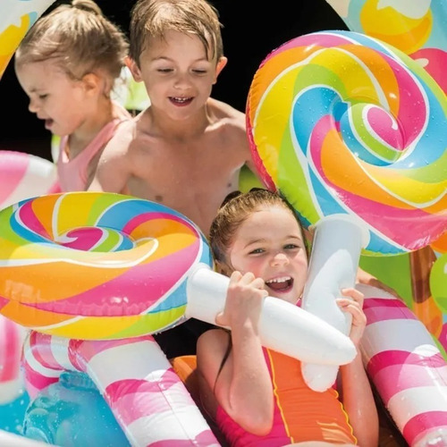 Playcenter Inflable Intex Candy Zone Agua Pileta Caramelos