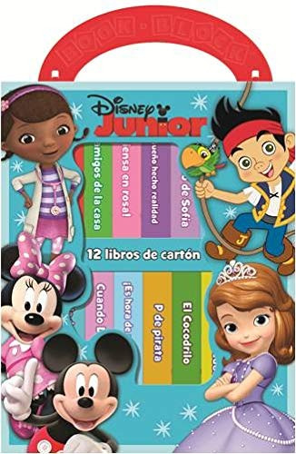 12 Libros De Cartón Disney Junior