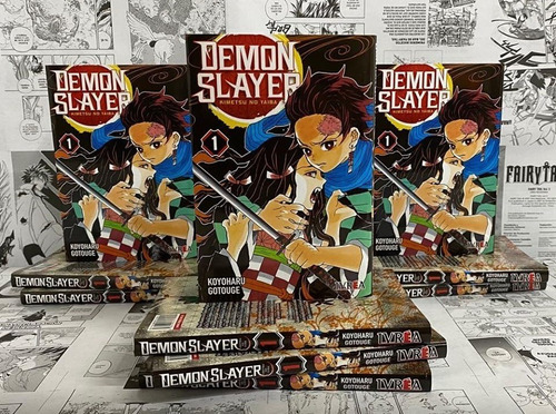 Manga Kimetsu No Yaiba - Demon Slayer Tomo 01 - Argentina