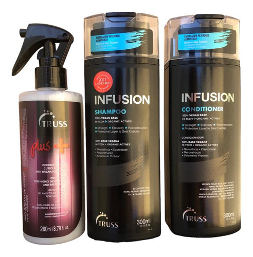 Truss Infusion Shampoo Cond 300ml Uso Obrigatório Plus+260ml