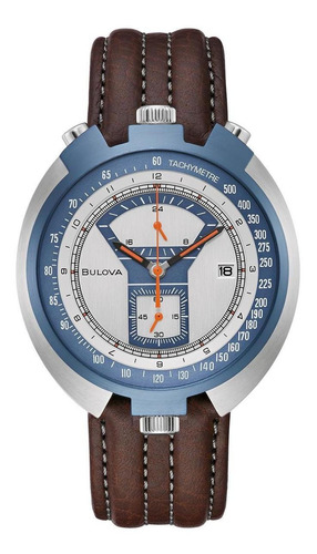 Reloj Bulova Quartz Hombre 98b390 Parkin Meter Chrono 50th