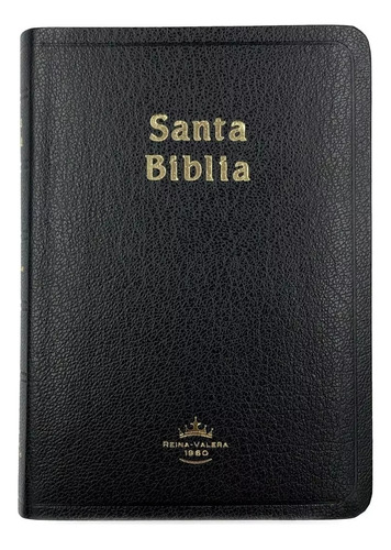 Biblia Reina Valera 1960 Compacta Imitación Piel Con Índice