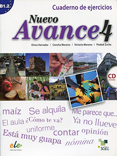 Libro Nuevo Avance 4 - Cuaderno De Ejercicios + Cd